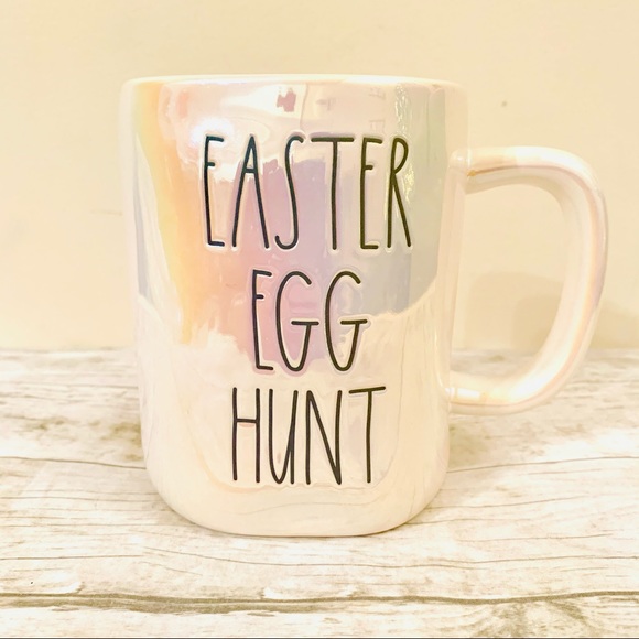 Rae Dunn by Magenta Iridescent Easter Egg Hunt Coffee Mug/Cup - Picture 2 of 9